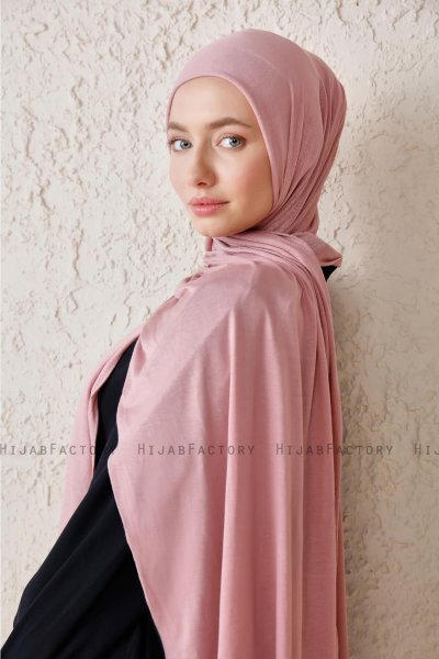 Sibel - Altrosa Jersey Hijab