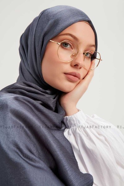 Berrak - Grau Janjanli Hijab
