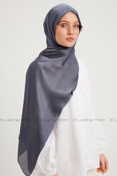 Berrak - Grau Janjanli Hijab