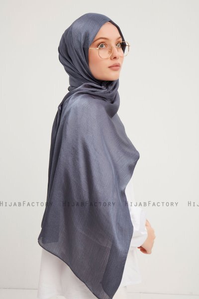 Berrak - Grau Janjanli Hijab