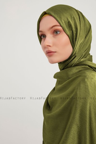 Berrak - Khaki Janjanli Hijab