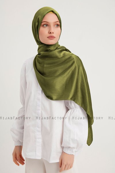 Berrak - Khaki Janjanli Hijab