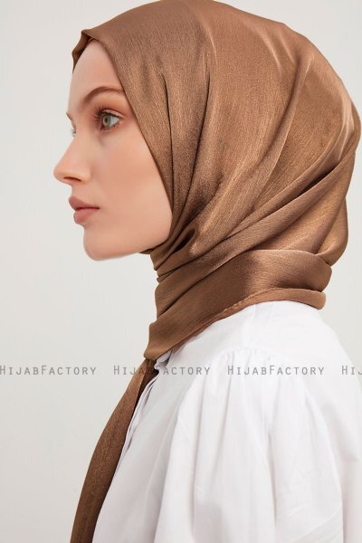 Berrak - Braun Janjanli Hijab