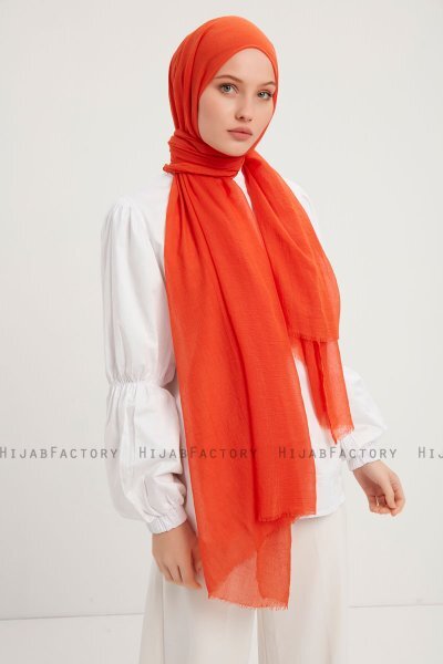 Afet - Ziegelrot Comfort Hijab