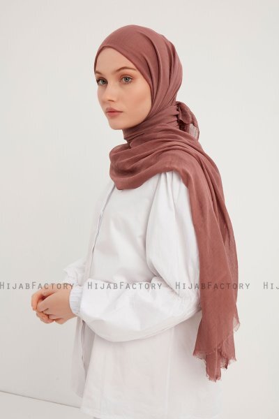 Afet - Dunkelrosa Comfort Hijab