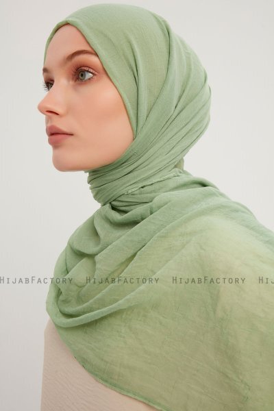 Afet - Hellgrün Comfort Hijab