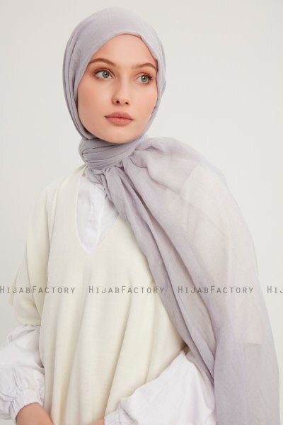 Afet - Hellgrau Comfort Hijab