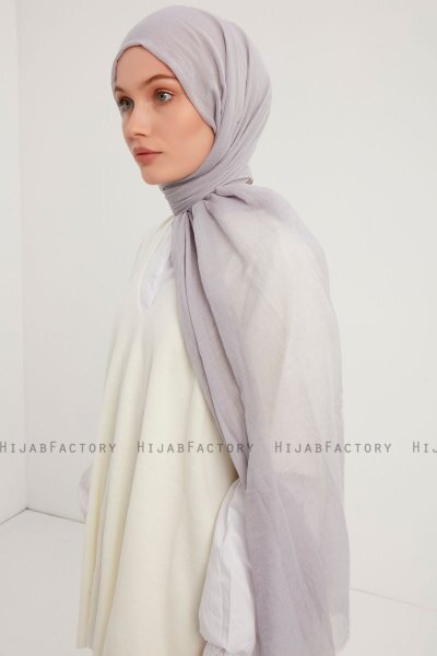 Afet - Hellgrau Comfort Hijab