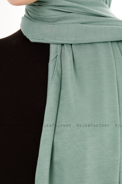 Seda - Grün Jersey Hijab - Ecardin
