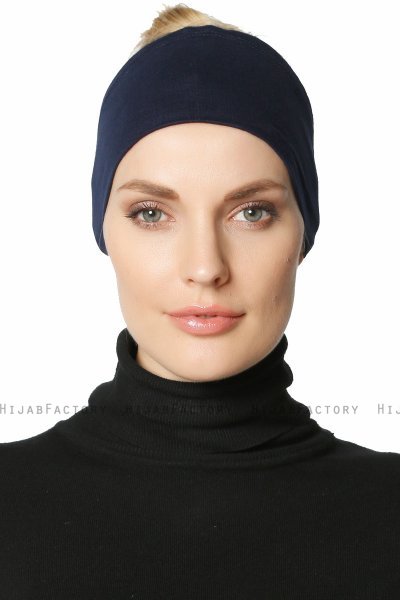 Cemre - Navy Blau Bandana Untertuch