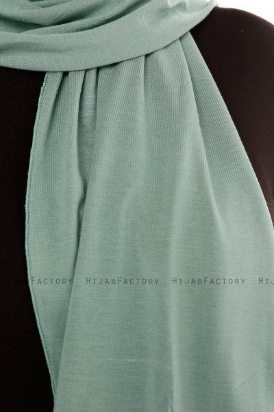 Melek - Grün Premium Jersey Hijab - Ecardin