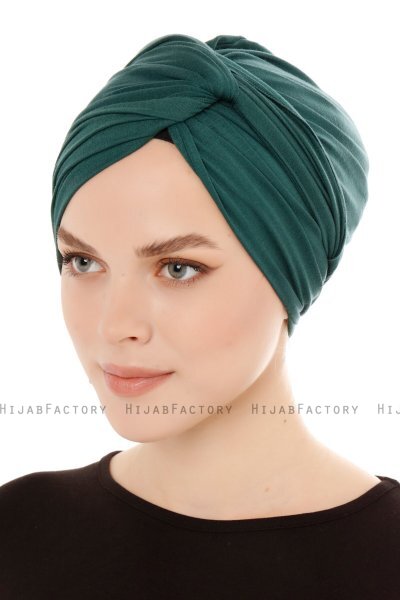 Belinay - Dunkelgrün Turban - Ecardin