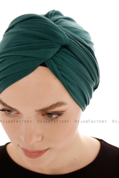 Belinay - Dunkelgrün Turban - Ecardin