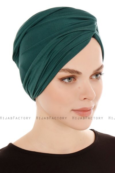Belinay - Dunkelgrün Turban - Ecardin