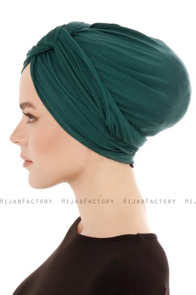 Belinay - Dunkelgrün Turban - Ecardin