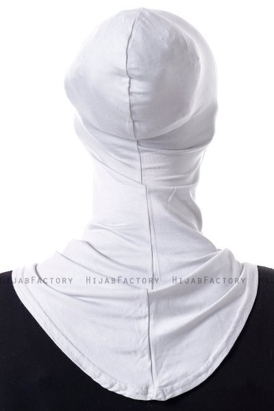 Damla - Hellgrau Ninja Hijab Maske Untertuch
