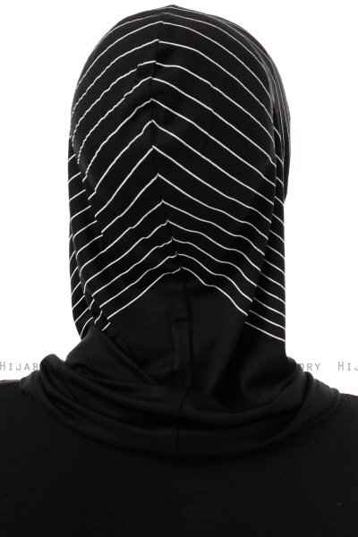 Babe Cross - Schwarz & Weiß One-Piece Al Amira Hijab