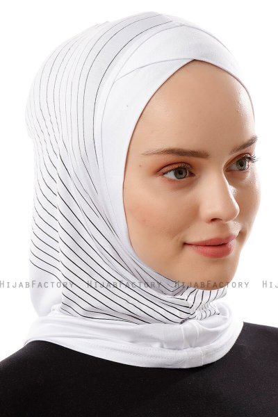Babe Cross - Weiß One-Piece Al Amira Hijab