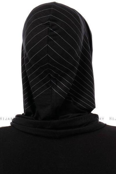 Babe Cross - Schwarz & Hellgrau One-Piece Al Amira Hijab