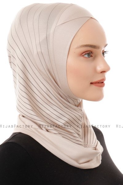 Babe Cross - Helltaupe One-Piece Al Amira Hijab