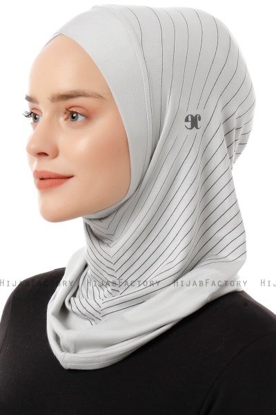 Babe Cross - Hellgrau One-Piece Al Amira Hijab
