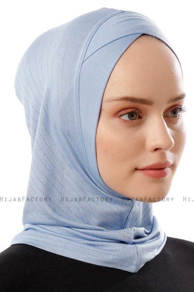 Babe Cross - Hellblau One-Piece Al Amira Hijab