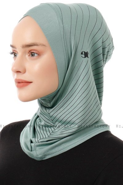 Babe Cross - Grün One-Piece Al Amira Hijab