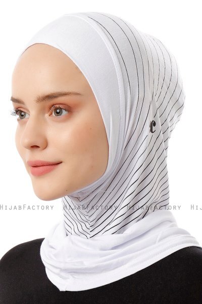Babe Plain - Weiß One-Piece Al Amira Hijab