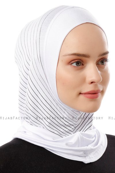 Babe Plain - Weiß One-Piece Al Amira Hijab