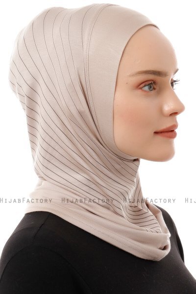 Babe Plain - Helltaupe One-Piece Al Amira Hijab
