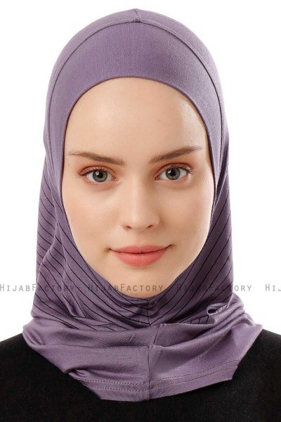 Babe Plain - Lila One-Piece Al Amira Hijab