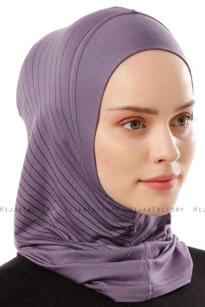 Babe Plain - Lila One-Piece Al Amira Hijab