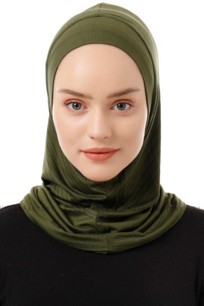 Babe Plain - Khaki One-Piece Al Amira Hijab