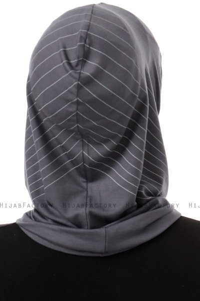 Babe Plain - Dunkelgrau One-Piece Al Amira Hijab