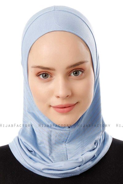 Babe Plain - Hellblau One-Piece Al Amira Hijab