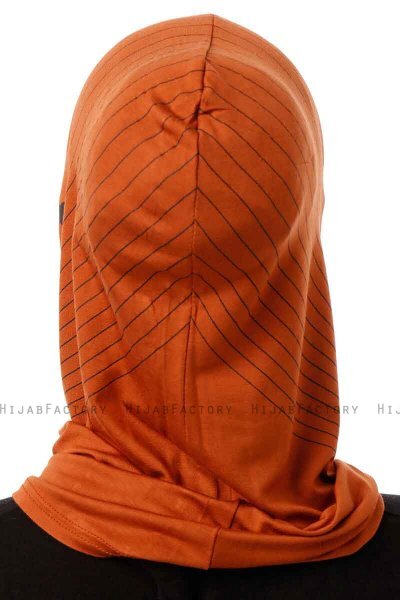 Babe Plain - Ziegelrot One-Piece Al Amira Hijab