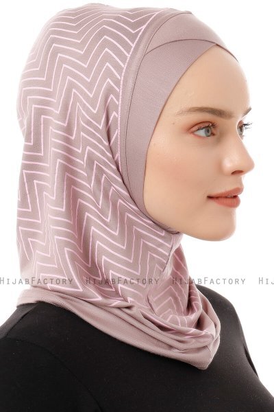 Silva Cross - Steingrau One-Piece Al Amira Hijab