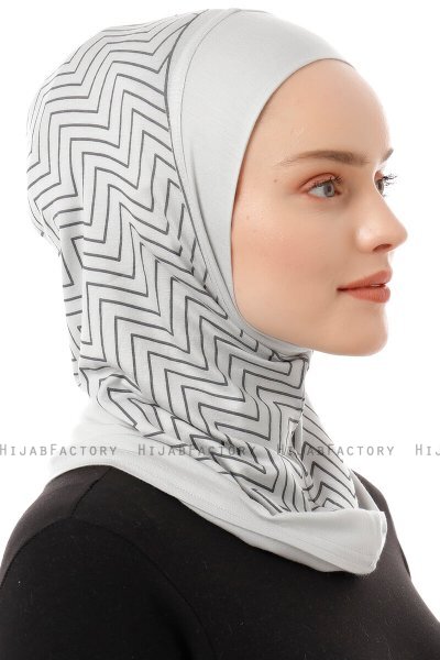 Silva Plain - Hellgrau One-Piece Al Amira Hijab