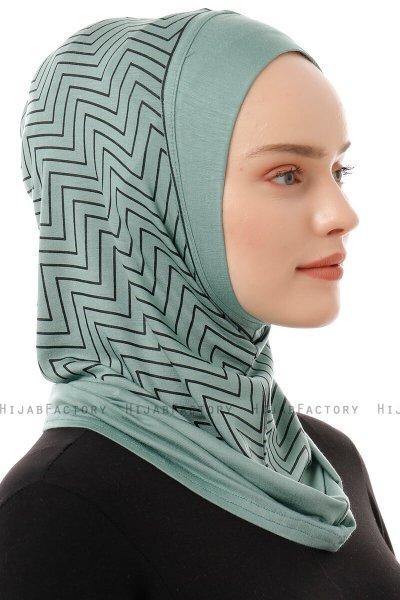 Silva Plain - Grün One-Piece Al Amira Hijab