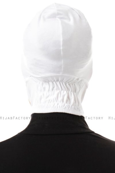 Elnara - Creme Cross Hijab Untertuch
