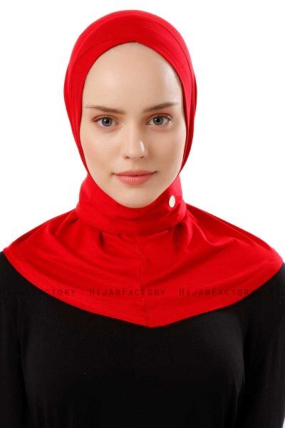 Ceren - Rot Praktisch Viscose Hijab