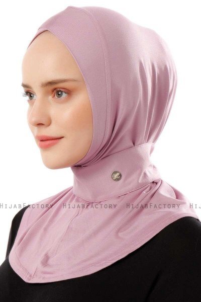 Ceren - Dunkelrosa Praktisch Viscose Hijab