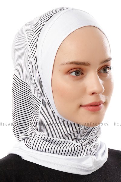 Wind Plain - Weiß One-Piece Al Amira Hijab