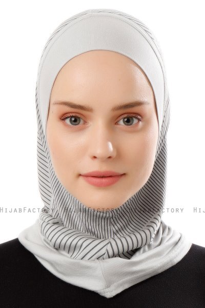 Wind Plain - Hellgrau One-Piece Al Amira Hijab