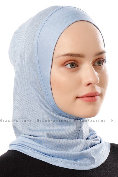 Wind Plain - Hellblau One-Piece Al Amira Hijab