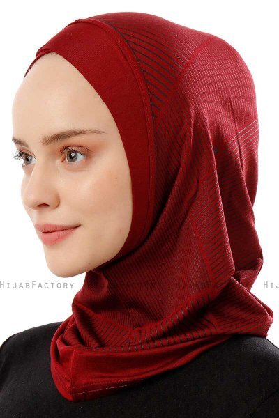 Wind Cross - Bordeaux One-Piece Al Amira Hijab