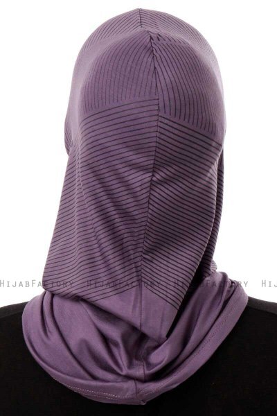 Wind Cross - Lila One-Piece Al Amira Hijab