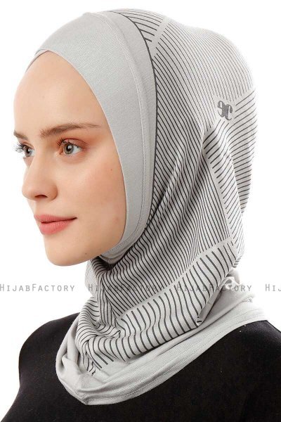 Wind Cross - Hellgrau One-Piece Al Amira Hijab