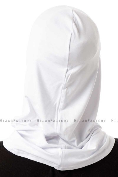 Logo Plain - Weiß One-Piece Al Amira Hijab