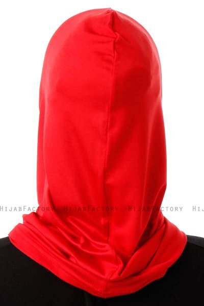 Logo Plain - Rot One-Piece Al Amira Hijab